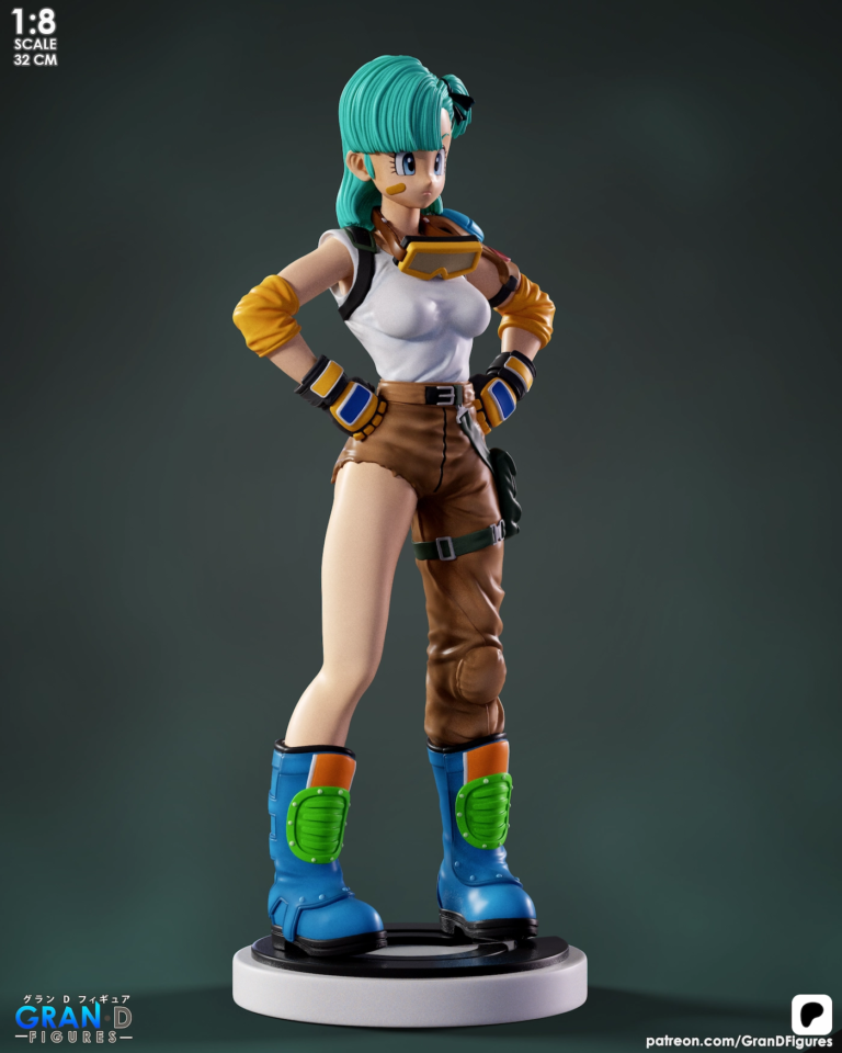 Bulma STL 5 - Dragon Ball