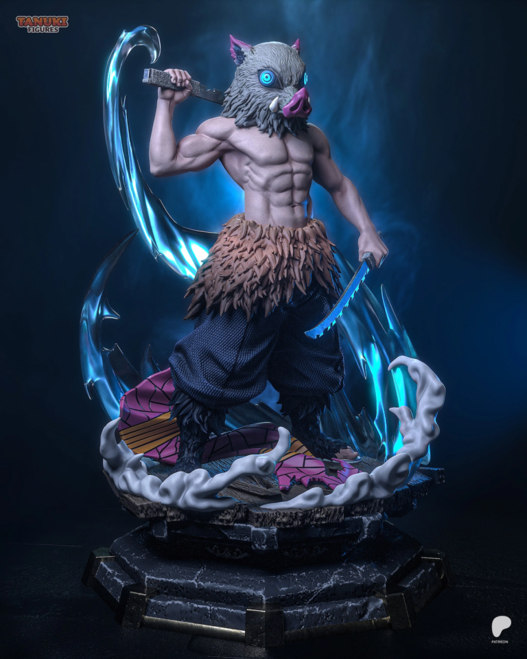Inosuke Hashibara STL 3 - Demon Slayer