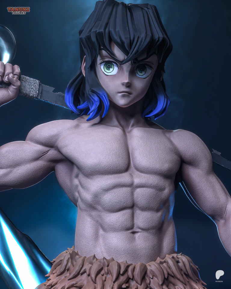 Inosuke Hashibara STL 3 - Demon Slayer