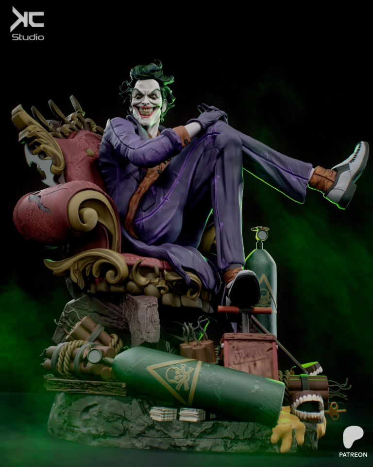 Joker STL 2 - DC Comics