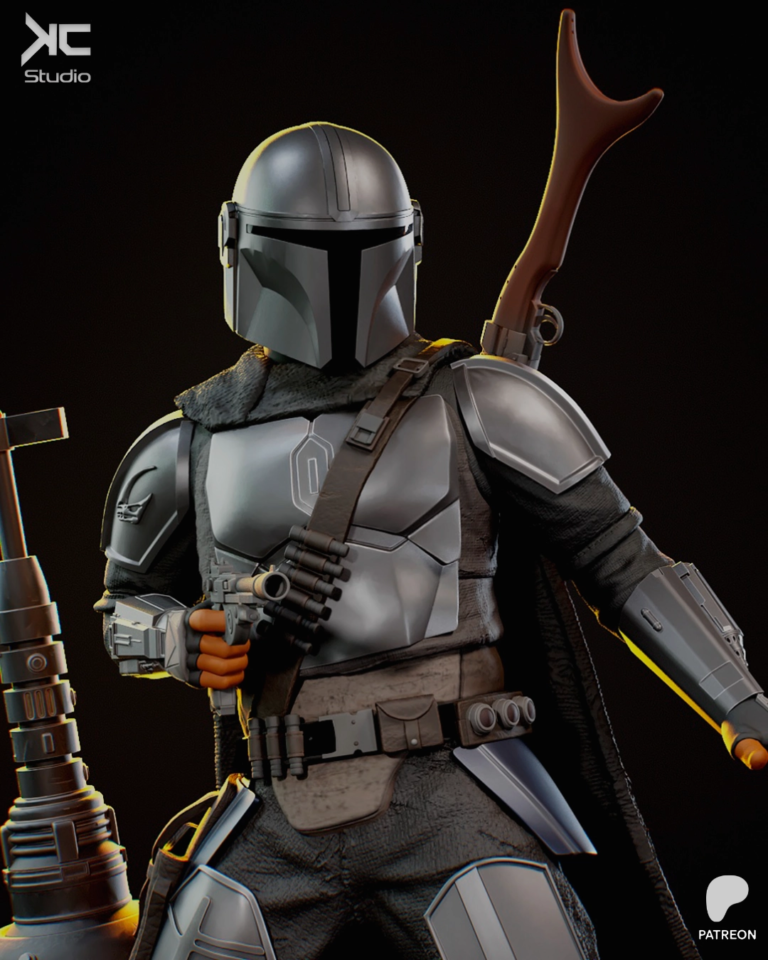 The Mandalorian STL - Star Wars