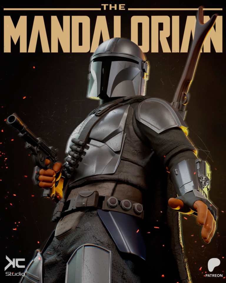 The Mandalorian STL Cover