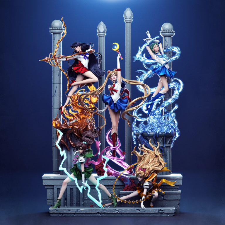 Sailor Moon STL Diorama Cover