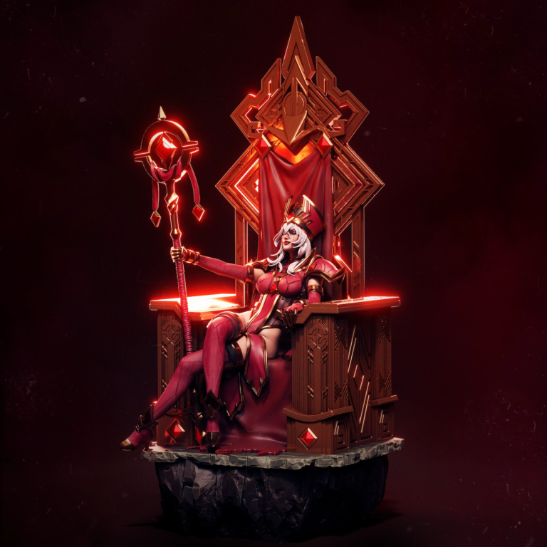 Sally Whitemane STL - Warcraft