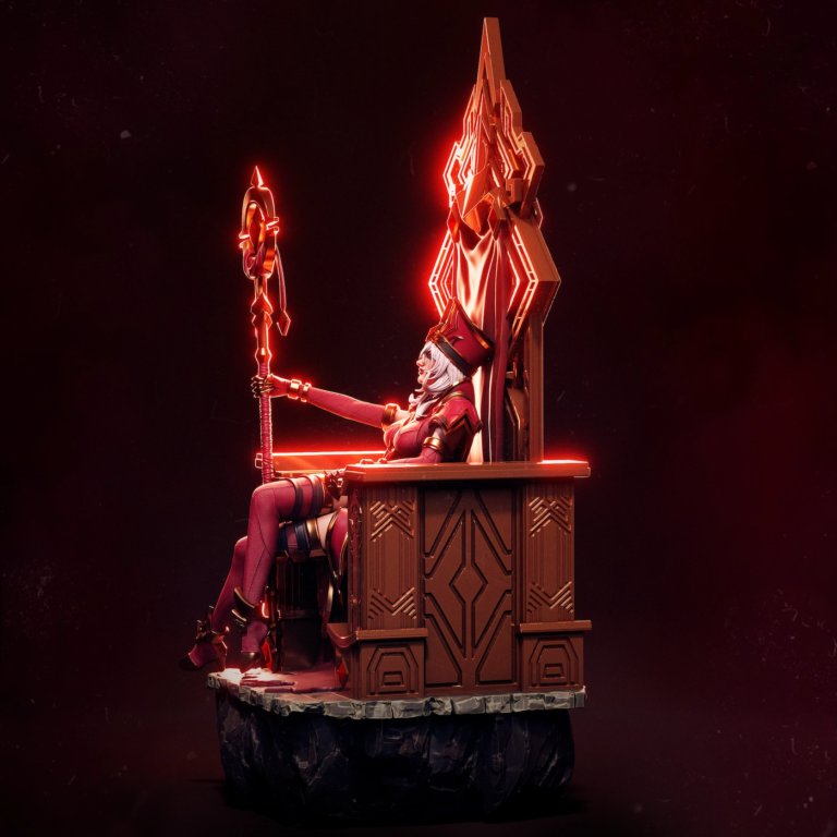 Sally Whitemane STL - Warcraft