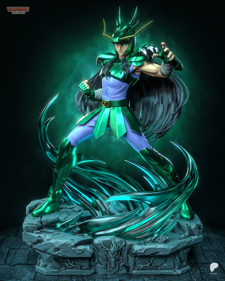Dragon Shiryū STL Cover