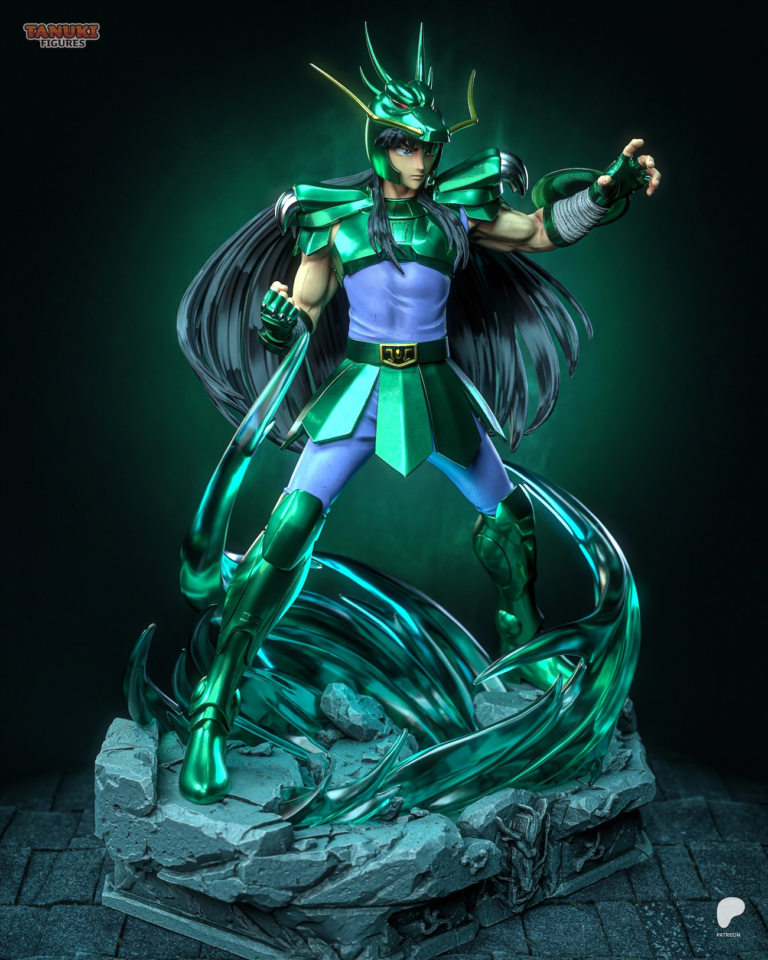 Dragon Shiryū STL 2 - Saint Seiya