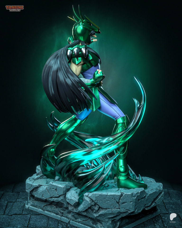 Dragon Shiryū STL 2 - Saint Seiya