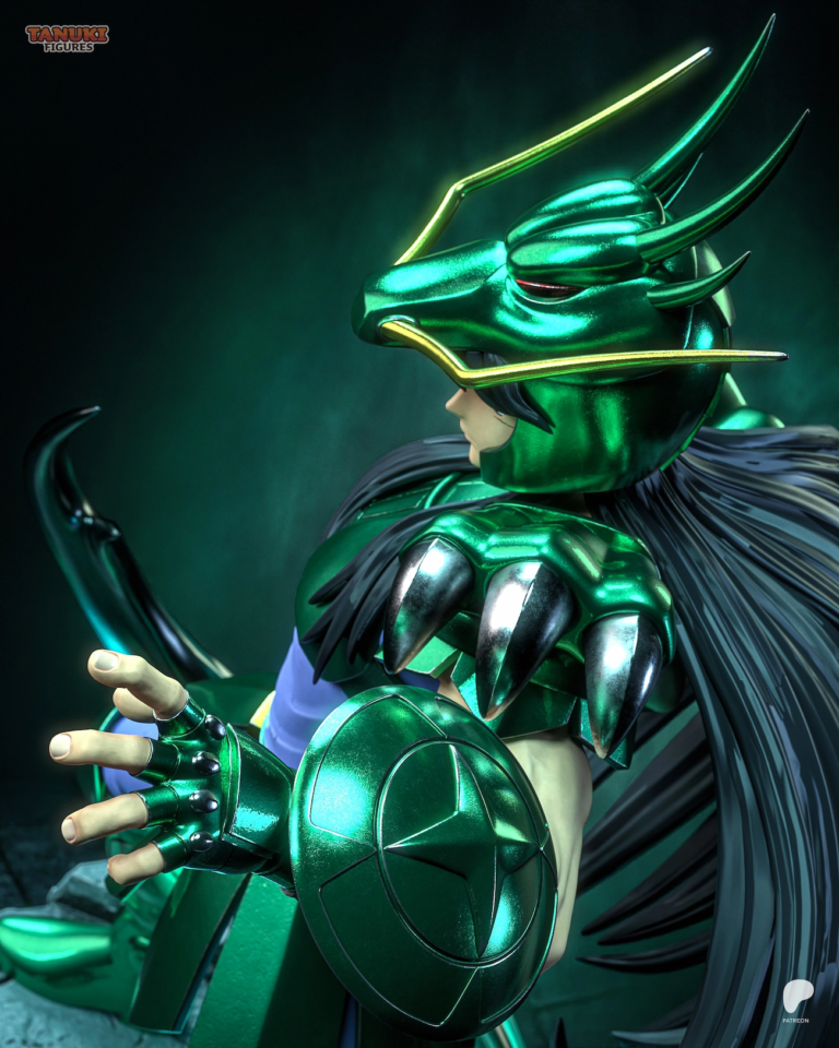 Dragon Shiryū STL 2 - Saint Seiya