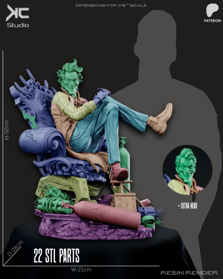 Joker STL 2 - DC Comics