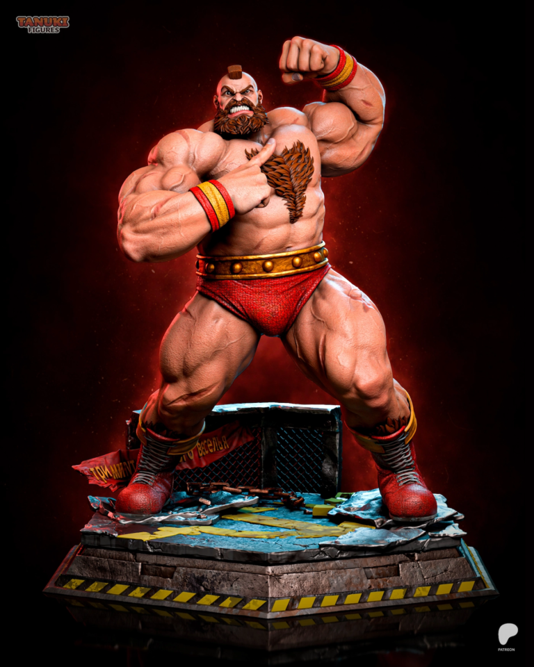 Zangief STL Cover