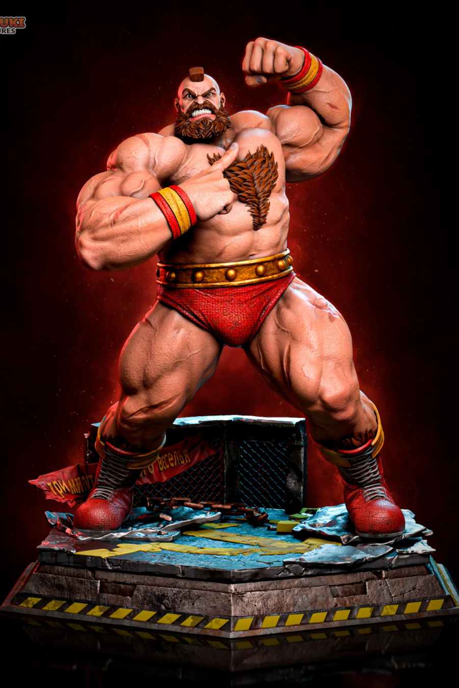Zangief STL Cover