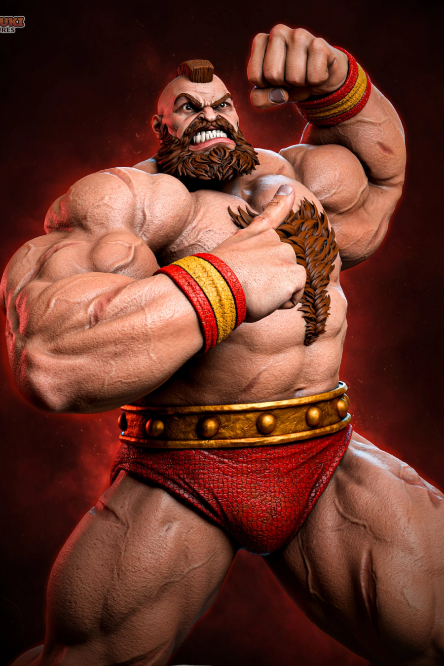 Zangief TanukiFigures 07