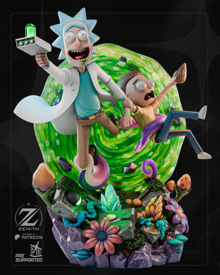 Rick and Morty STL Cover