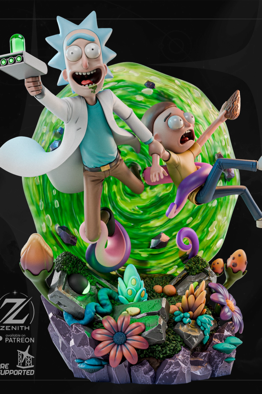 Rick and Morty STL Cover