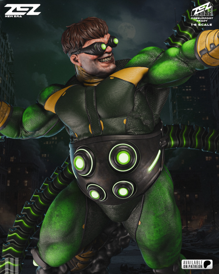 Doctor Octopus STL Cover