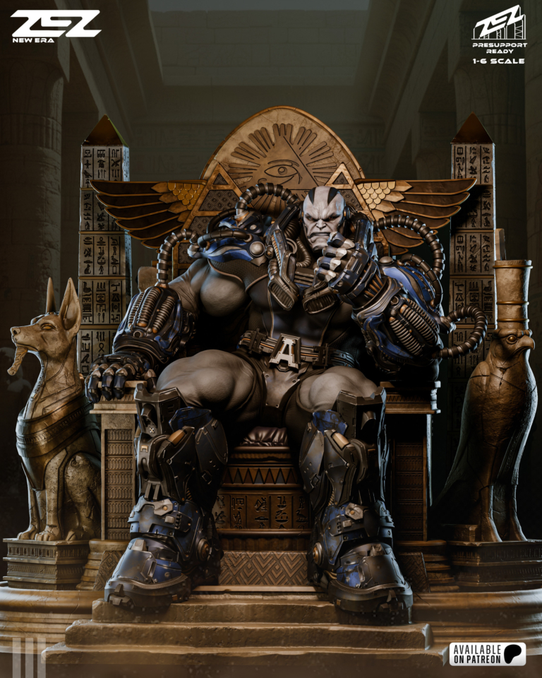 Apocalypse STL on Throne - Marvel