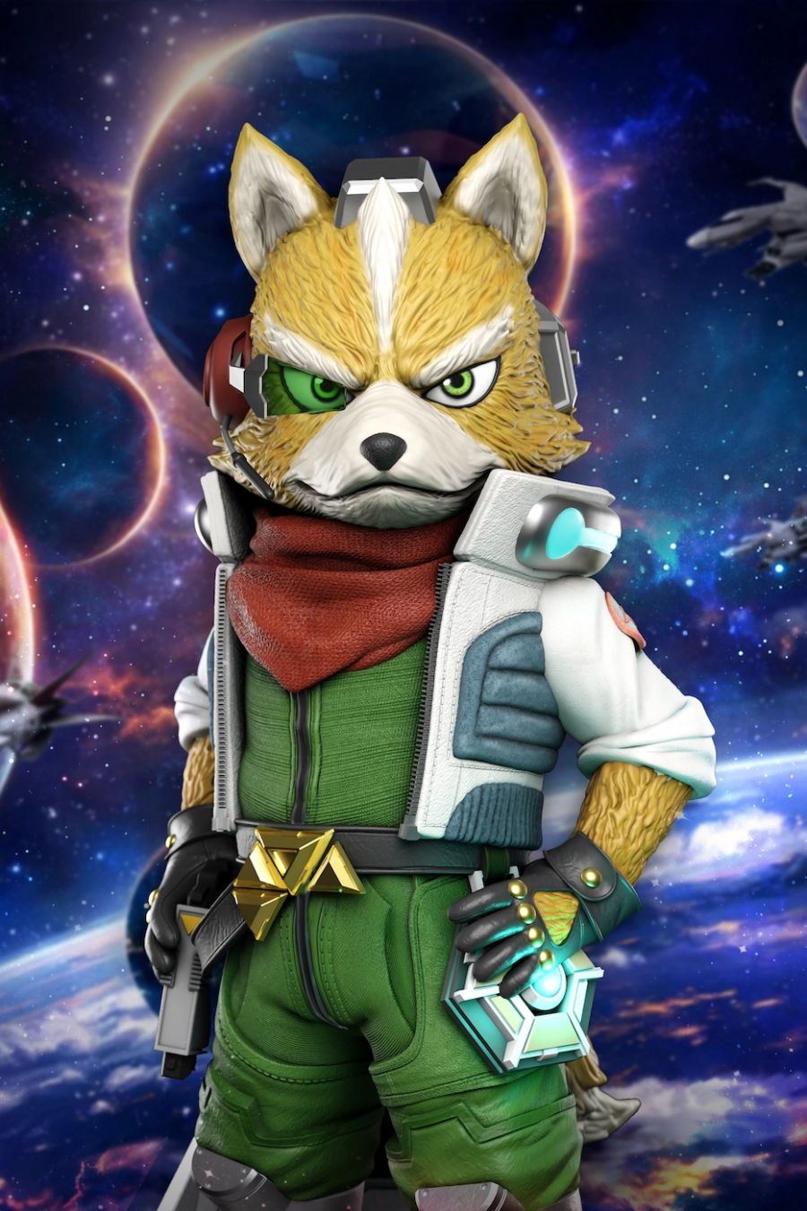 Fox McCloud STL Cover