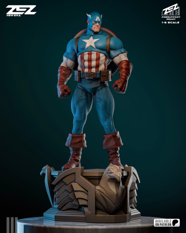 Captain America STL Cover