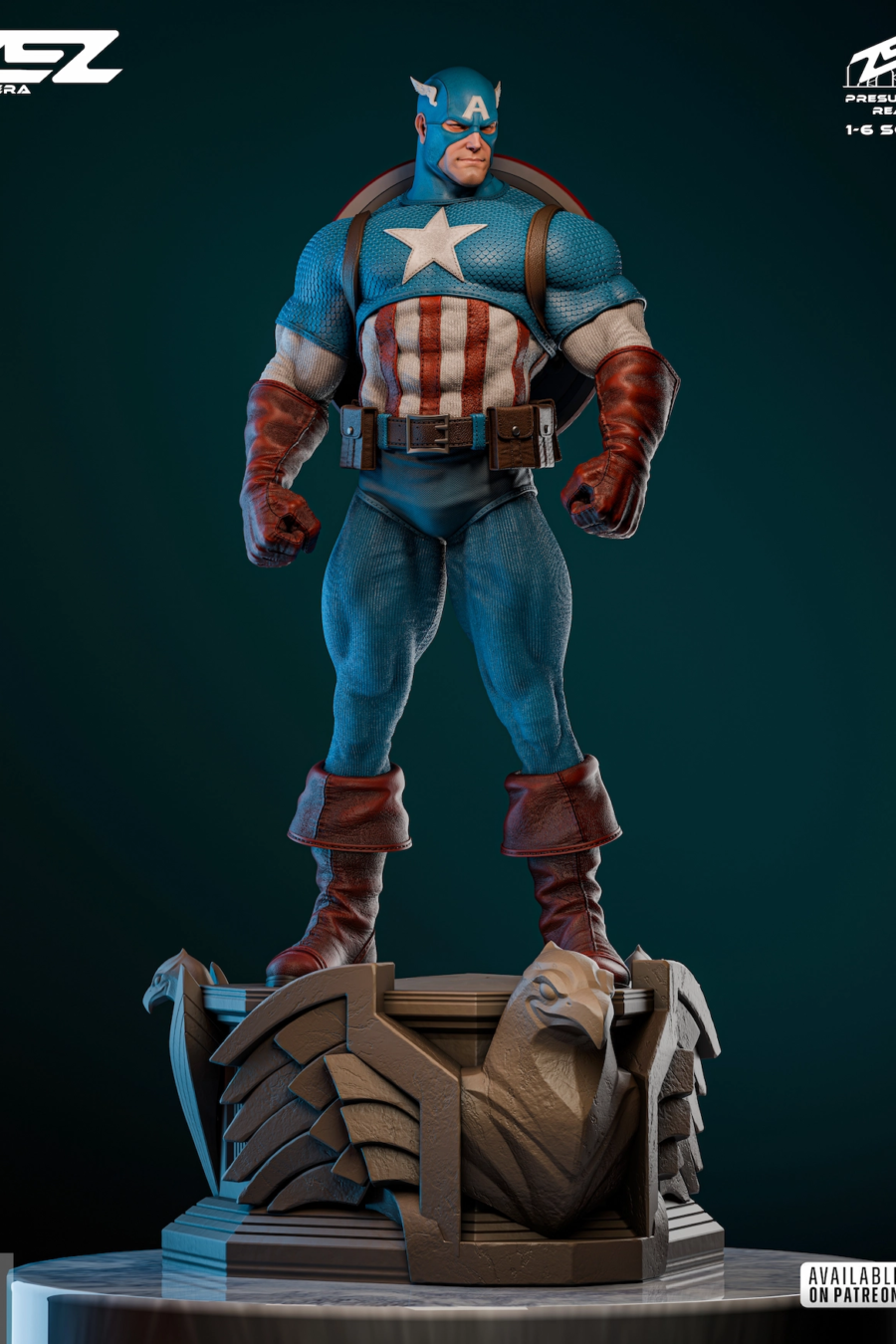 Captain America STL Cover