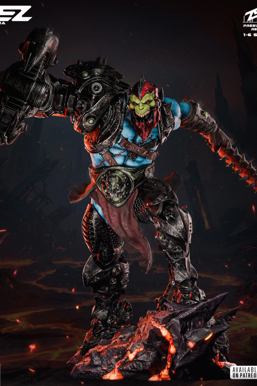 Trap Jaw STL - Master of Universe (DC)