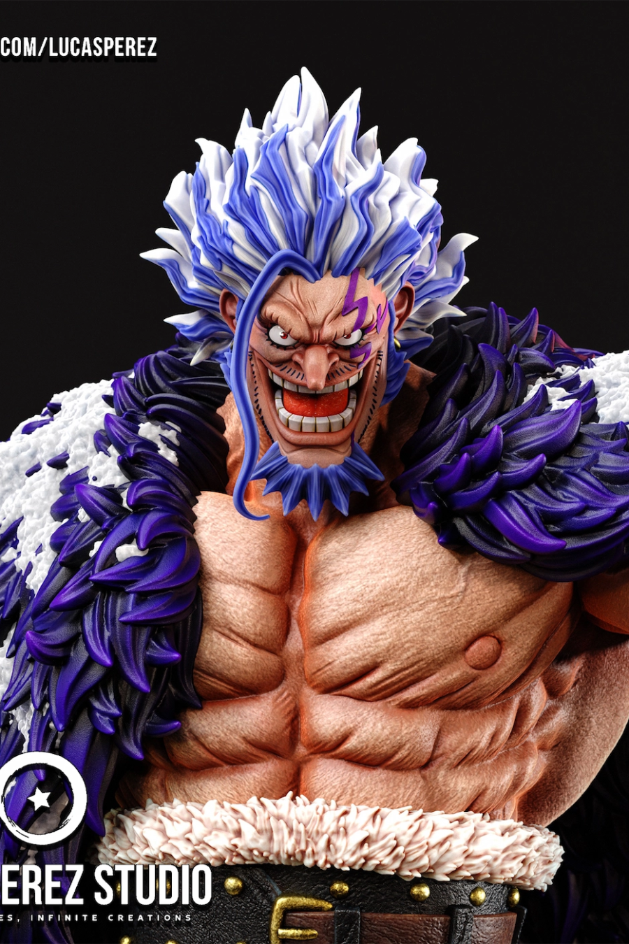 Rocks D. Xebec STL - One Piece
