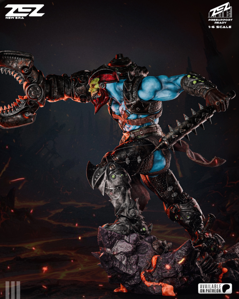 Trap Jaw STL - Master of Universe (DC)