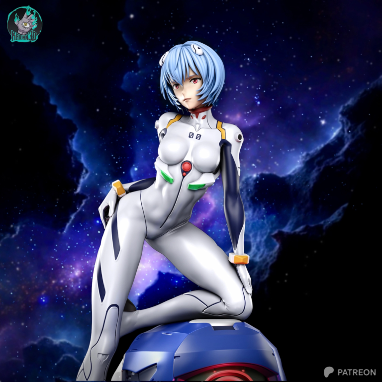 Rei Ayanami STL 2 - Neon Genesis Evangelion