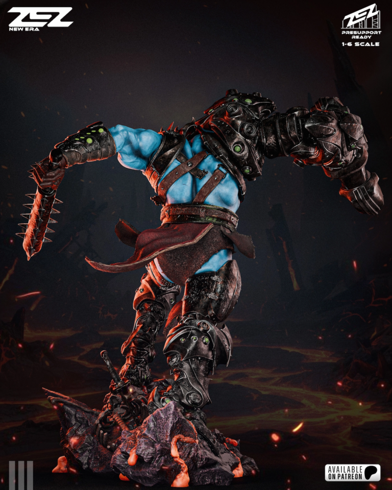 Trap Jaw STL - Master of Universe (DC)