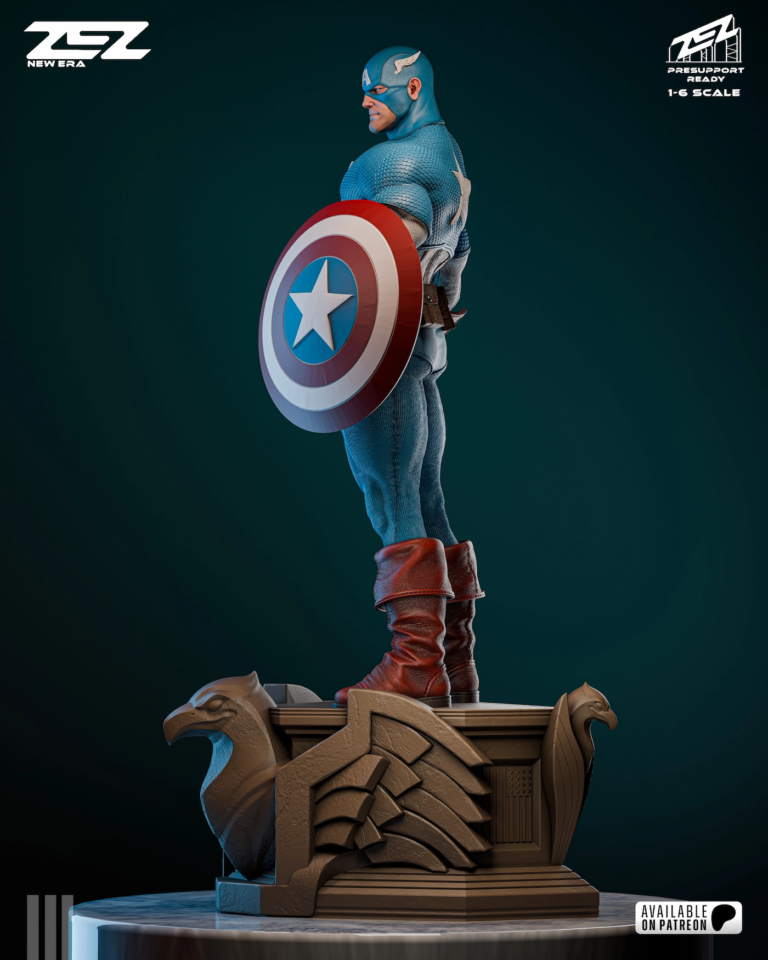 Captain America STL 5 (Museum) - Marvel