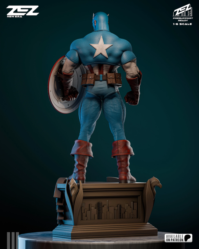 Captain America STL 5 (Museum) - Marvel