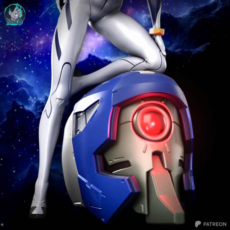 Rei Ayanami STL 2 - Neon Genesis Evangelion
