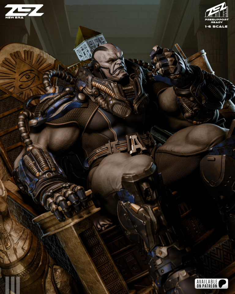 Apocalypse STL on Throne - Marvel