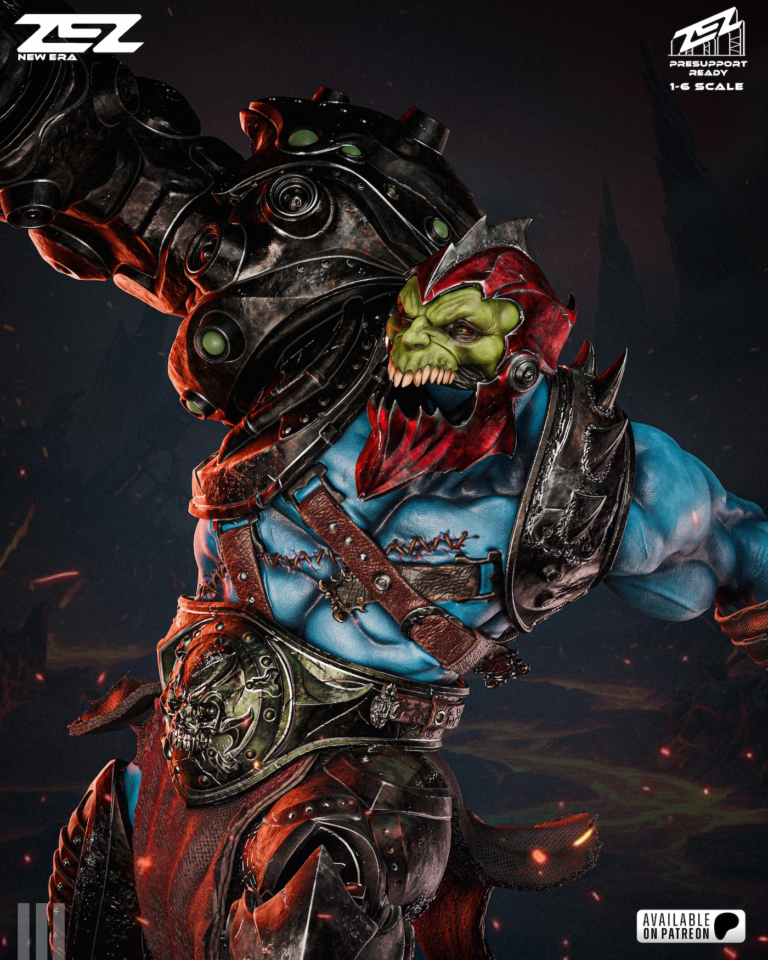 Trap Jaw STL - Master of Universe (DC)