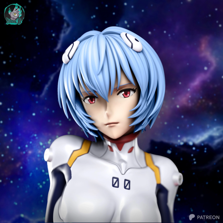 Rei Ayanami STL 2 - Neon Genesis Evangelion