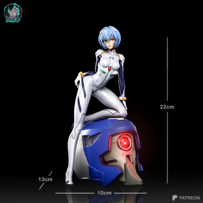Rei Ayanami STL 2 - Neon Genesis Evangelion