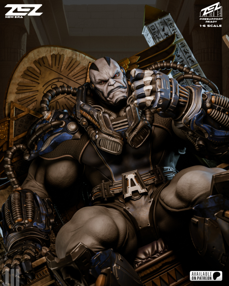 Apocalypse STL on Throne - Marvel