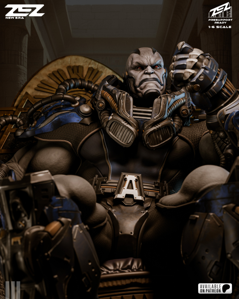 Apocalypse STL on Throne - Marvel