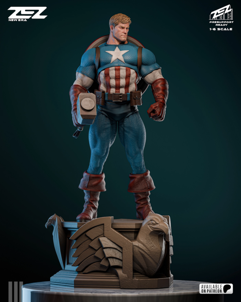 Captain America STL 5 (Museum) - Marvel