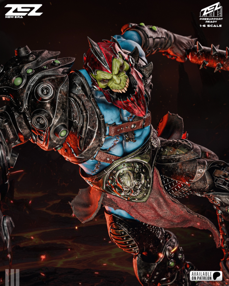 Trap Jaw STL - Master of Universe (DC)