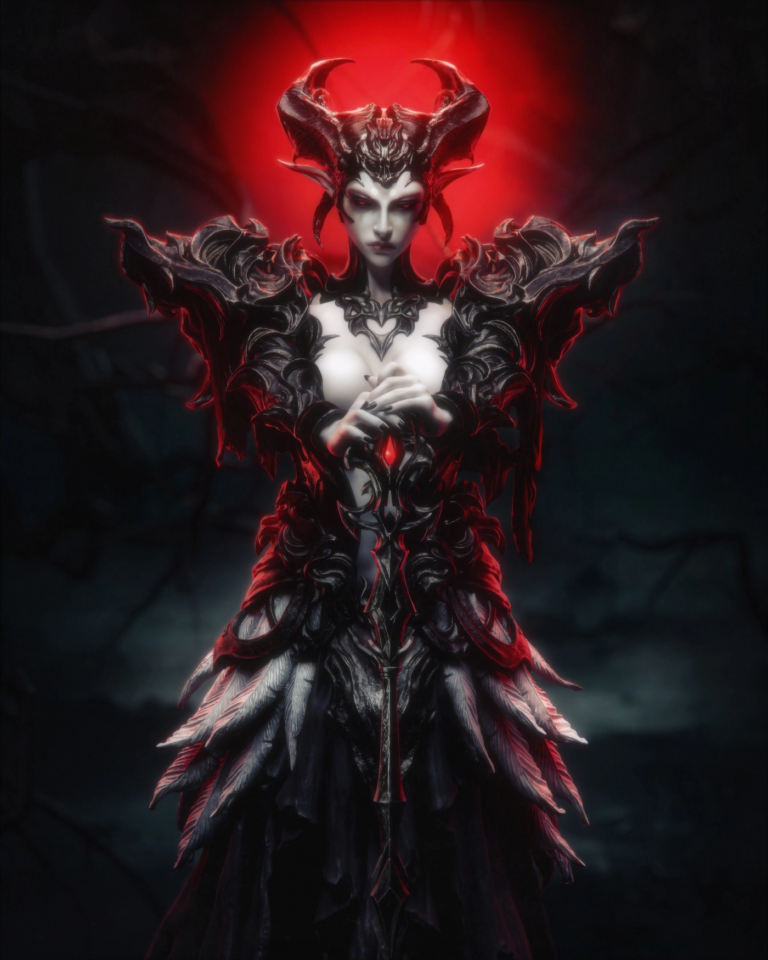 Queen of the Ashen Vale STL Cover