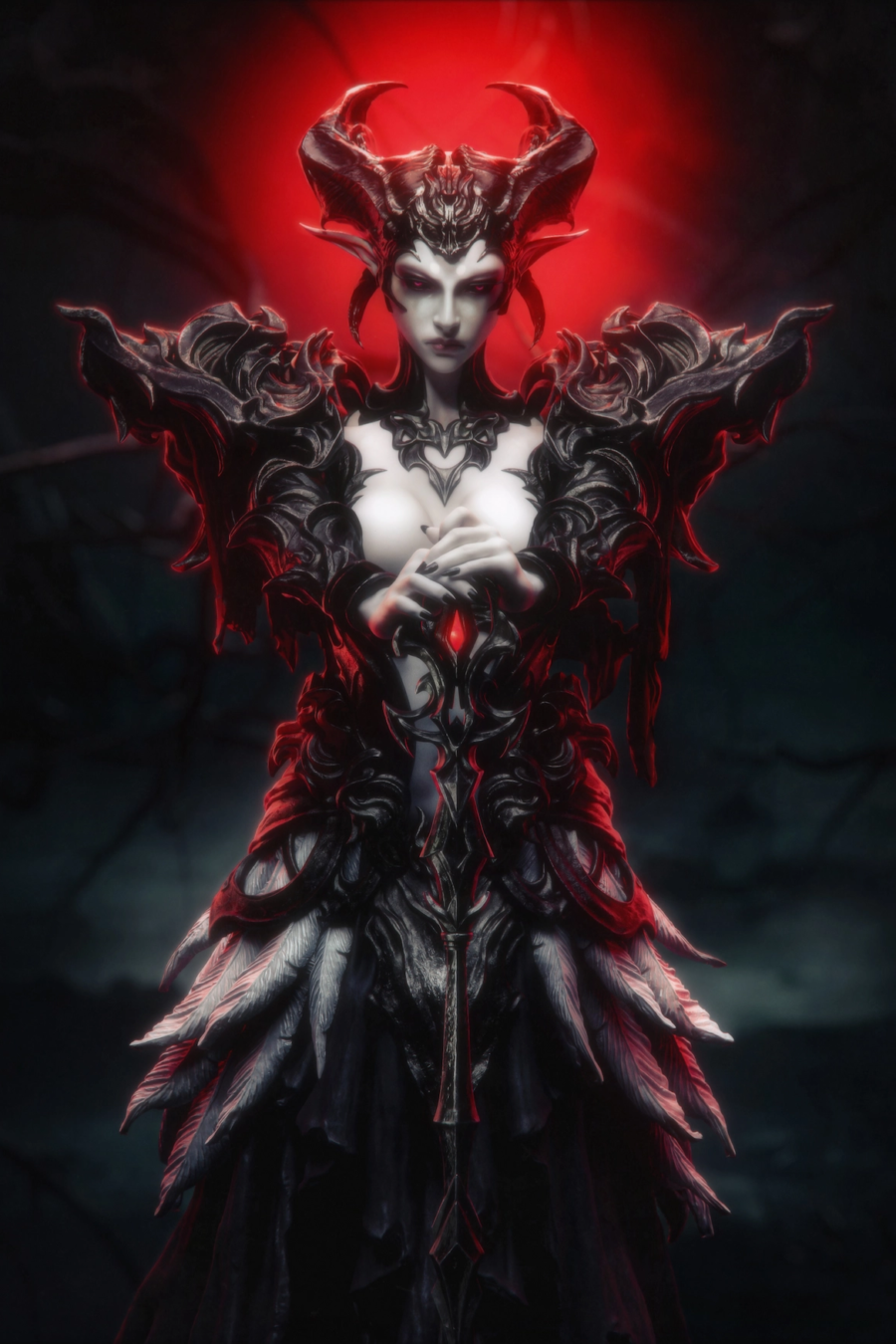 Queen of the Ashen Vale STL Cover