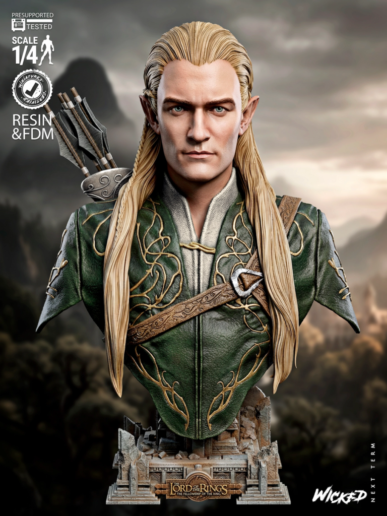 Legolas STL Diorama - Lord of the Rings
