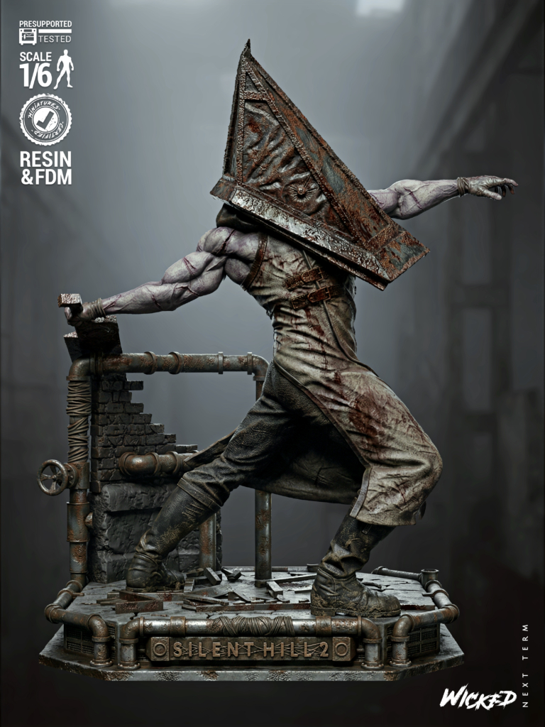 Silent Hill Diorama STL - Silent Hill