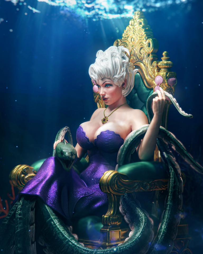 Ursula STL - The Little Mermaid