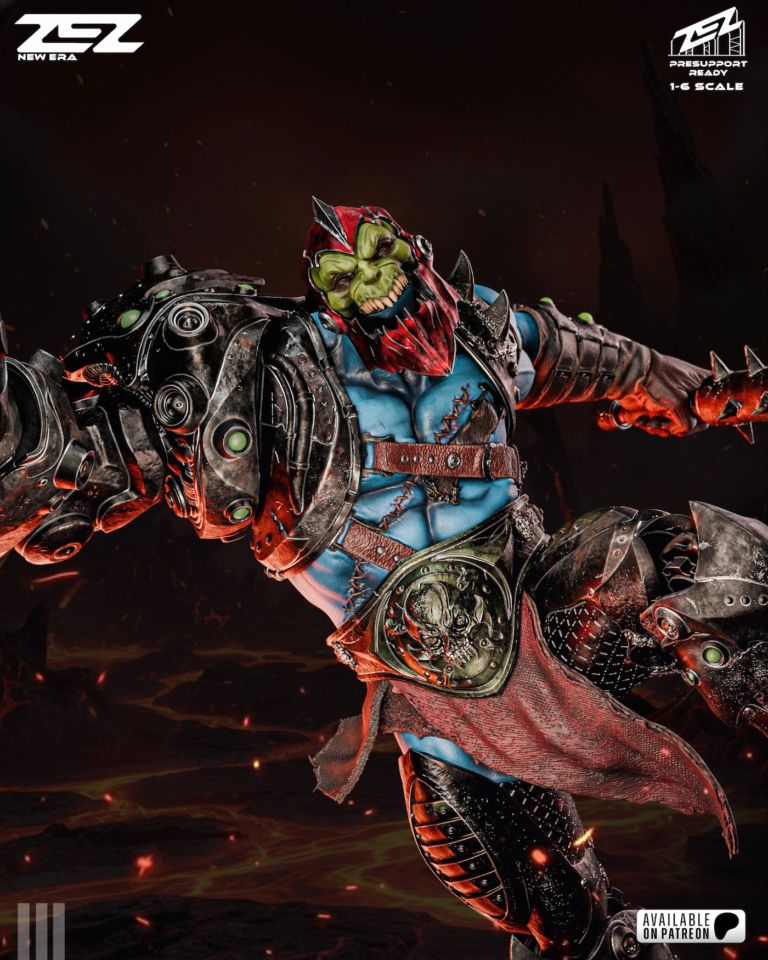 Trap Jaw STL - Master of Universe (DC)