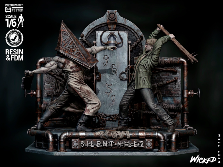 Silent Hill Diorama STL Cover