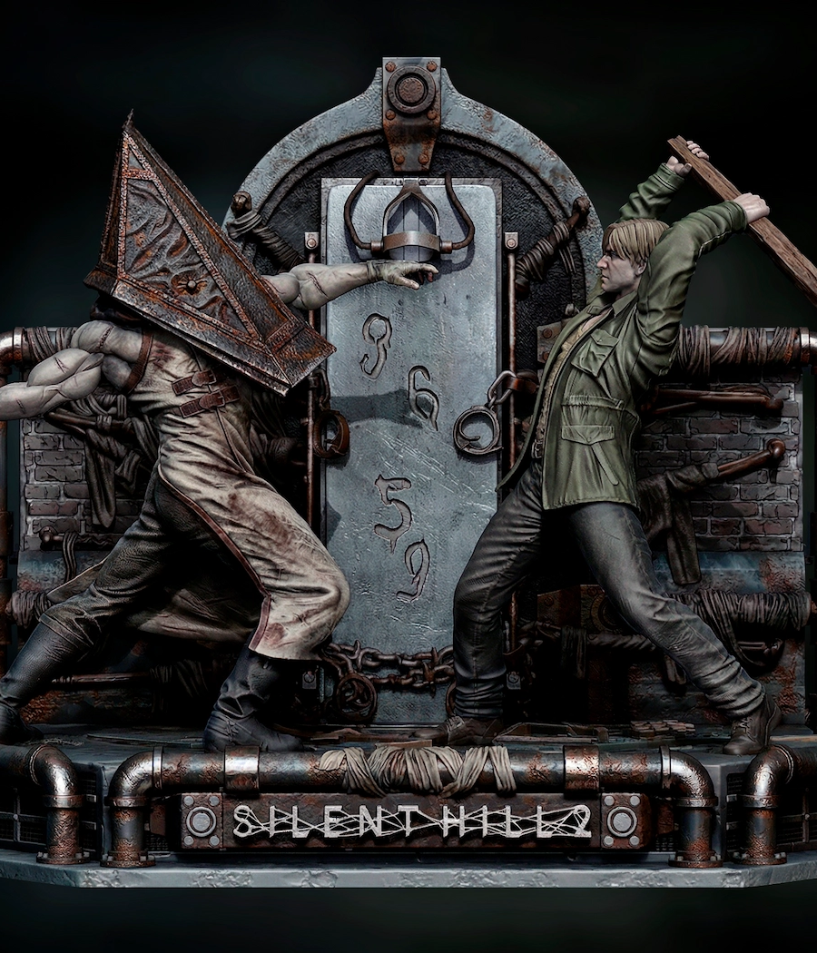 Silent Hill Diorama STL - Silent Hill