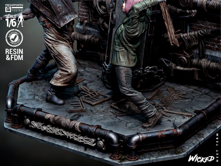 Silent Hill Diorama STL - Silent Hill