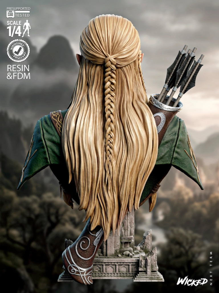 Legolas STL Diorama - Lord of the Rings